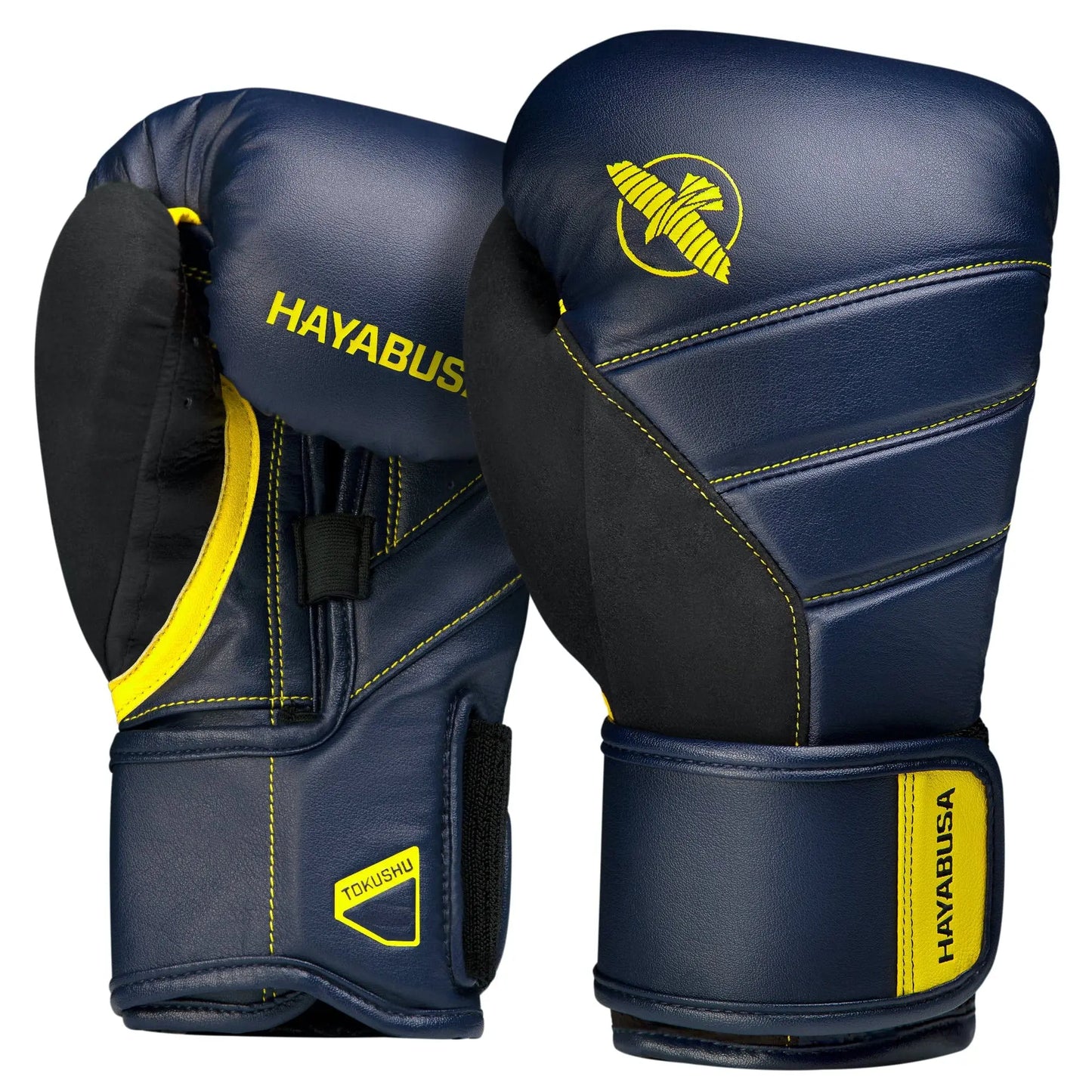 Hayabusa T3 Boxing Gloves for Men and Women Wrist and Knuckle Protection, Dual-X Hook and Loop Closure, Splinted Wrist Support, 5 Layer Foam Knuckle Padding The Champ Gear