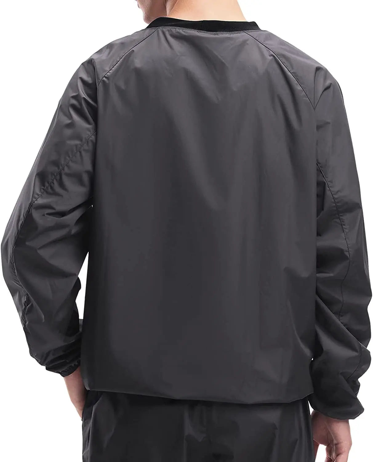 Sauna Suit Men anti Rip Sweat Suits Gym Boxing Workout Jackets