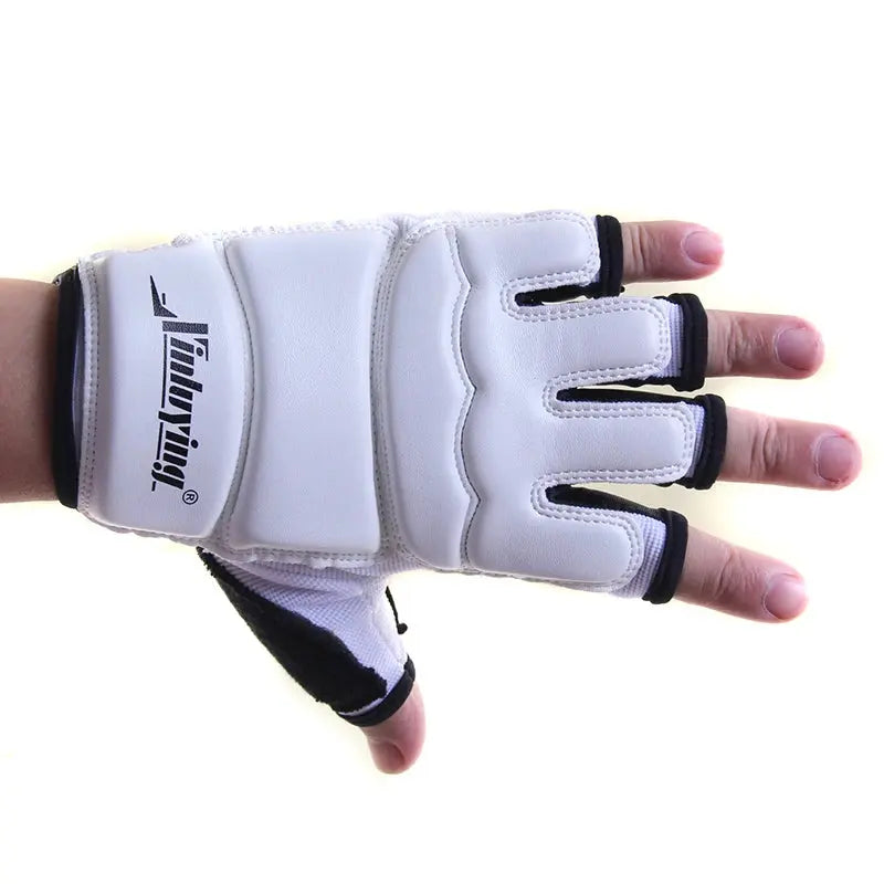 Boxing Gloves Half Fingers Adults Boxing Fighting Kids Sandbag Training MMA Sanda Karate Muay Thai Fitness Taekwondo Protector - The Champ Gear