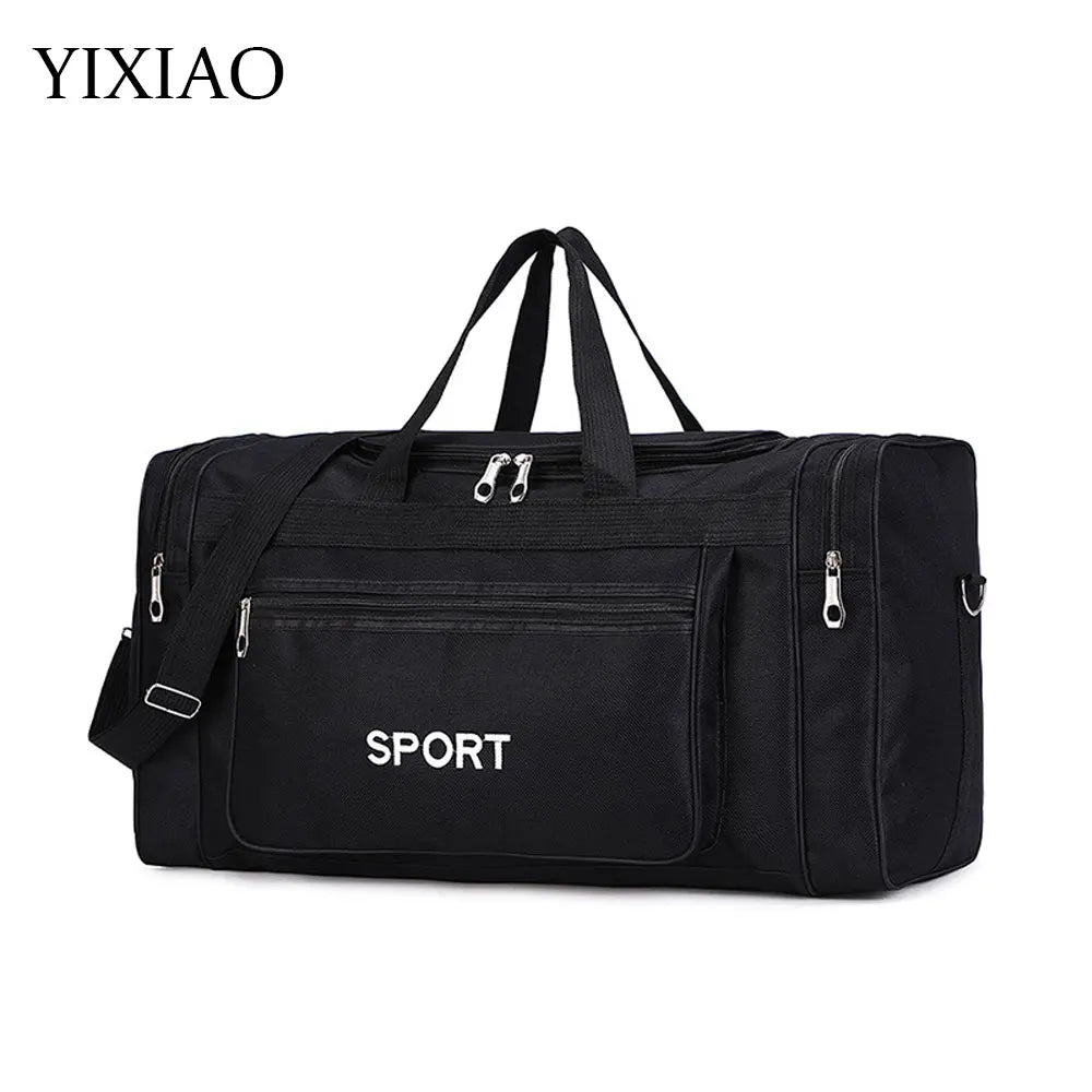 YIXIAO Big Capacity Sports Fitness Bag For Men Outdoor Yoga Gym Handbag Messenger Multifunction Travel Training Shoulder Bags - The Champ Gear