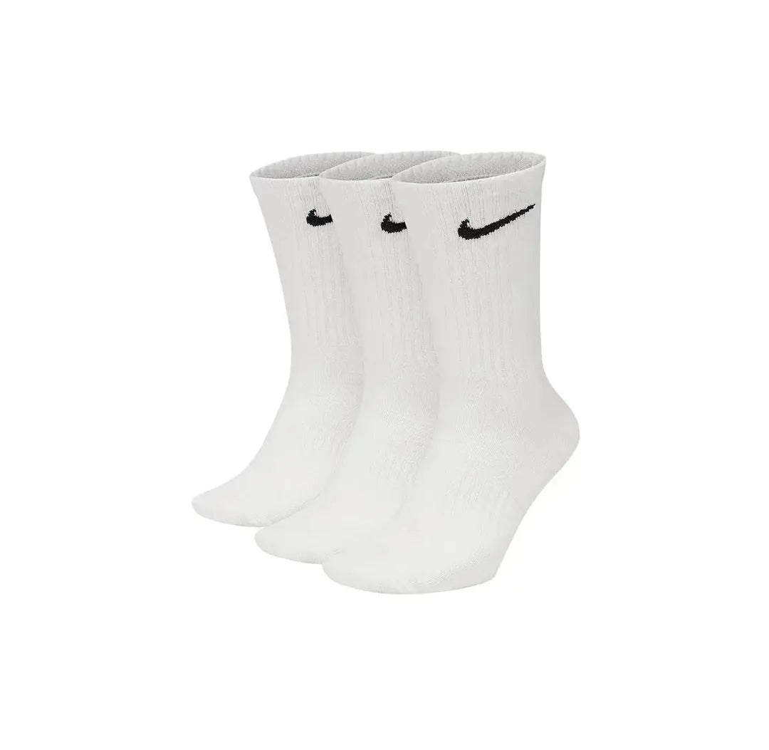 Nike Everyday Lightweightcrew Unisex Sports Socks Men's and Women's 3 Pairs Stockings for Athletic Training S M L XL SX7676 - The Champ Gear