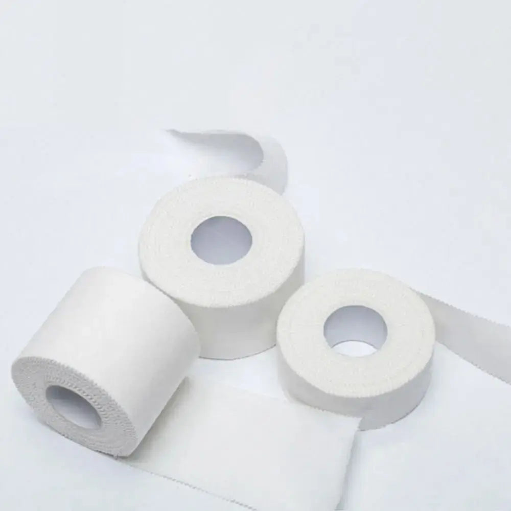 2.5/3.8/5cm 9.1Meters Sport Athletic Waterproof Cotton White Boxing Adhesive Tape Strain Injury Support Sport Binding Bandage - The Champ Gear