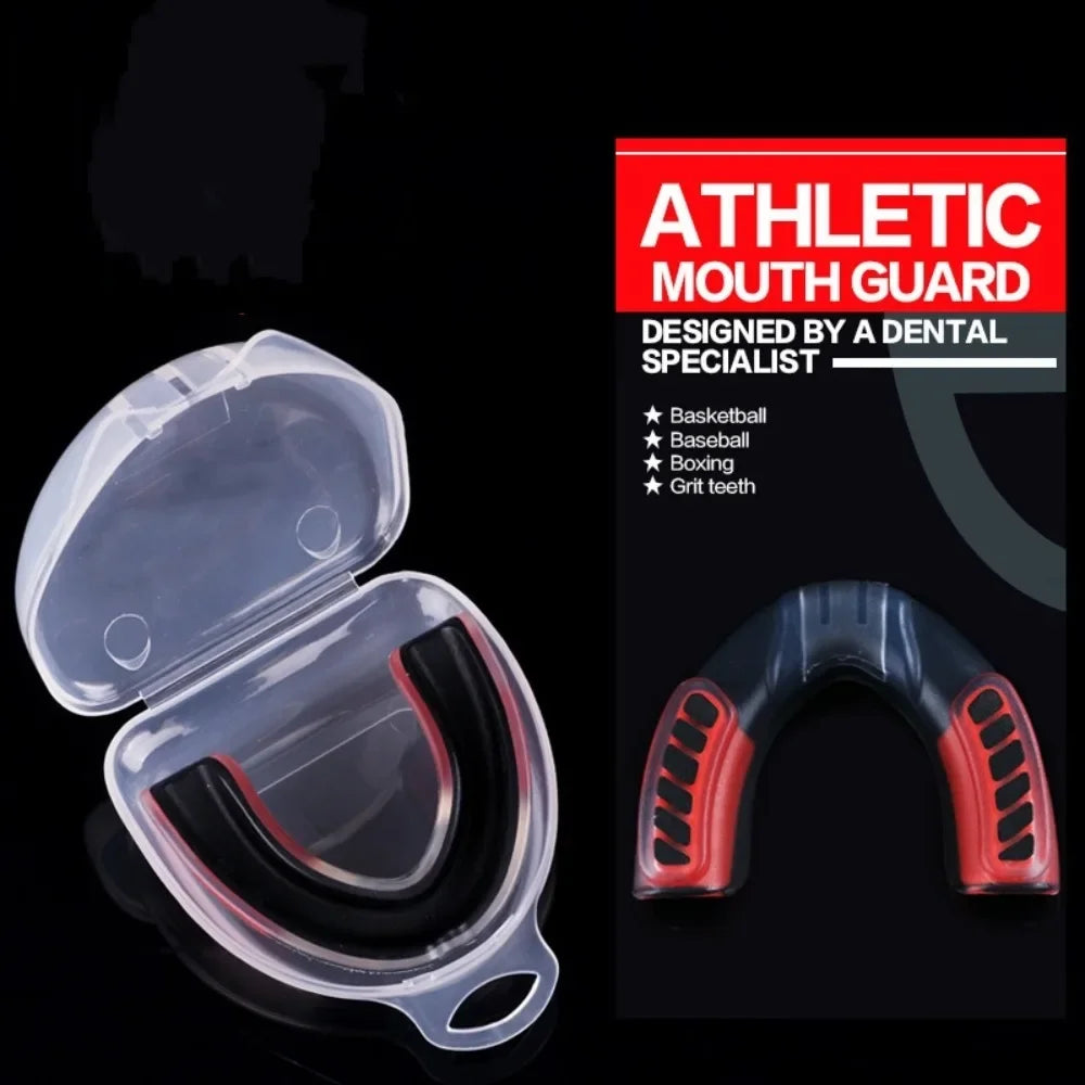 Mouth Guard Anti-molar Braces Sports Boxing Basketball Rugby Karate EVA Teeth Protector Adult Children Mouthguard Tooth Brace - The Champ Gear