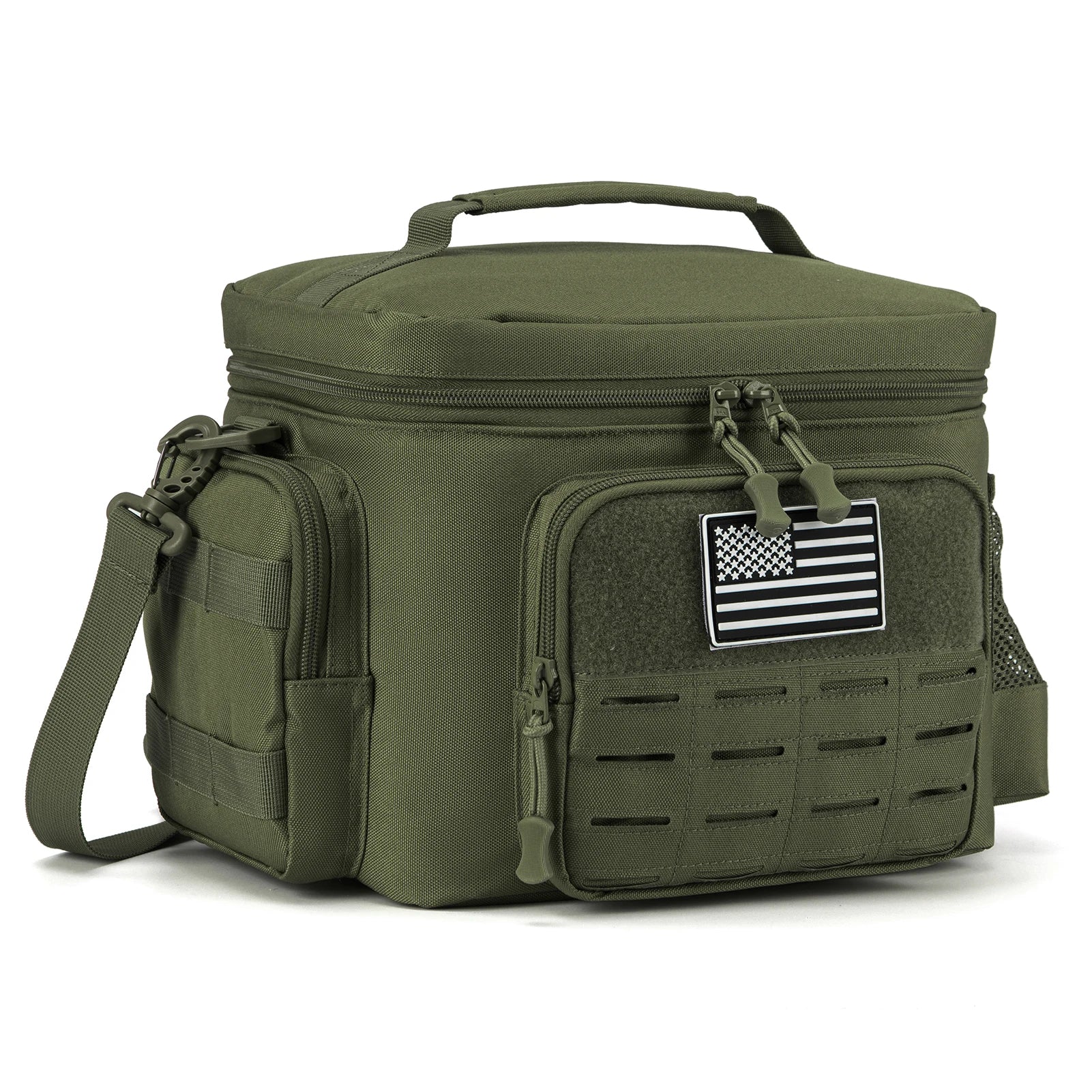 Tactical Lunch Box for Men Outdoor Heavy Duty Lunch Bag Work Leakproof Insulated Durable Thermal Cooler Bag Meal Camping Picnic - The Champ Gear