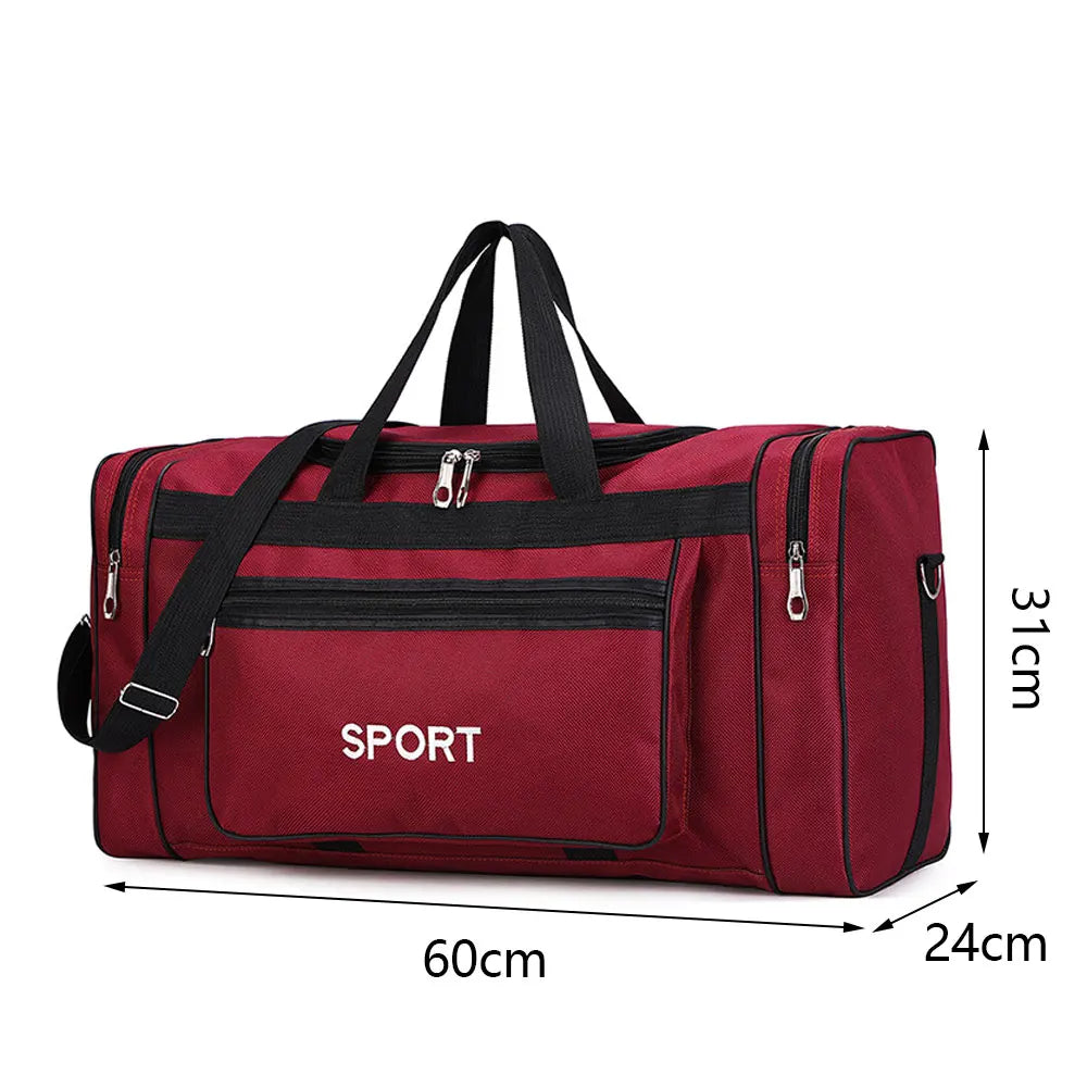 YIXIAO Big Capacity Sports Fitness Bag For Men Outdoor Yoga Gym Handbag Messenger Multifunction Travel Training Shoulder Bags - The Champ Gear