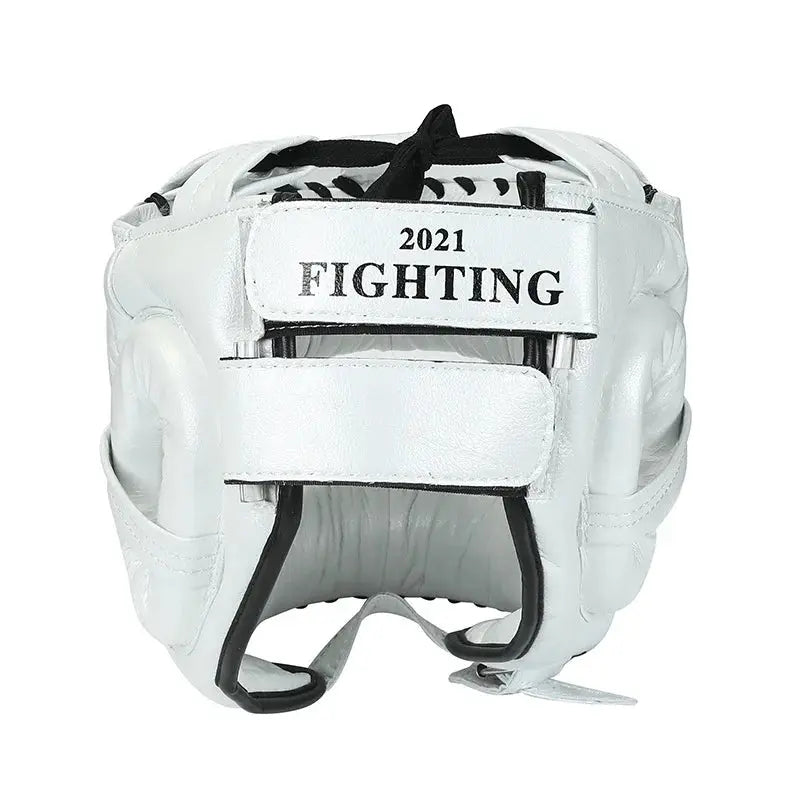 PU Boxing Head Protection Adult Fitness equipment Cross Beam Closed Full Sports Sanda Helmets Taekwondo Accessories - The Champ Gear