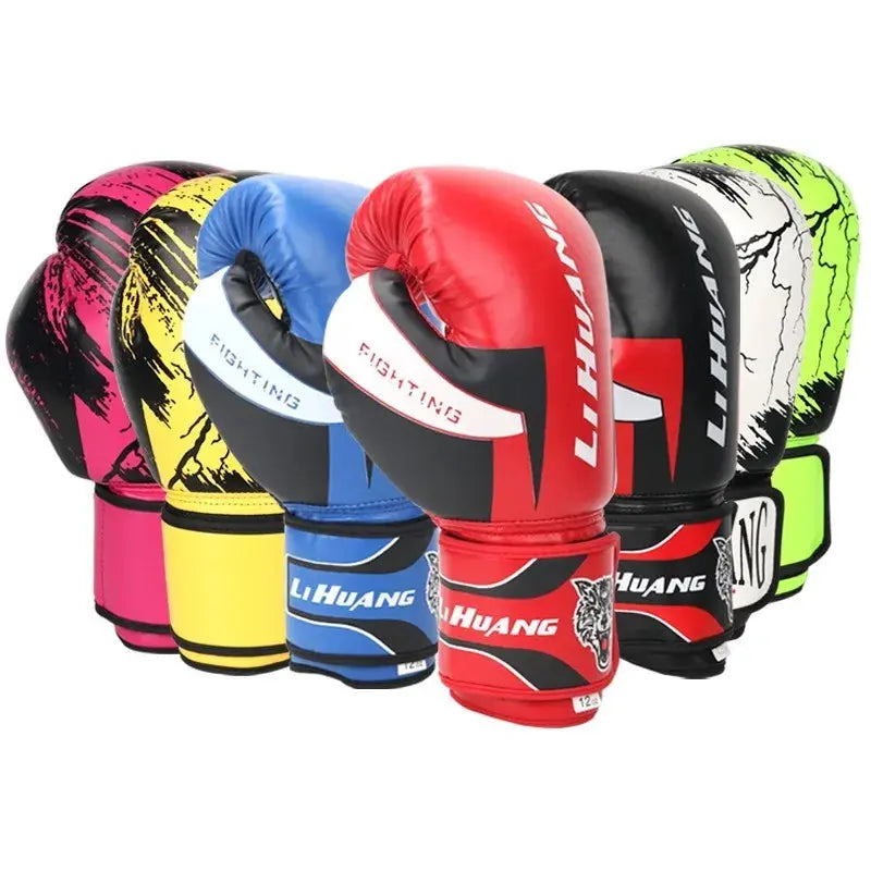 Boxing Gloves for Men Women Sparring Gloves PU Muay Thai MMA Profession Kickboxing Adults Sandbag Training Gloves Equipment - The Champ Gear