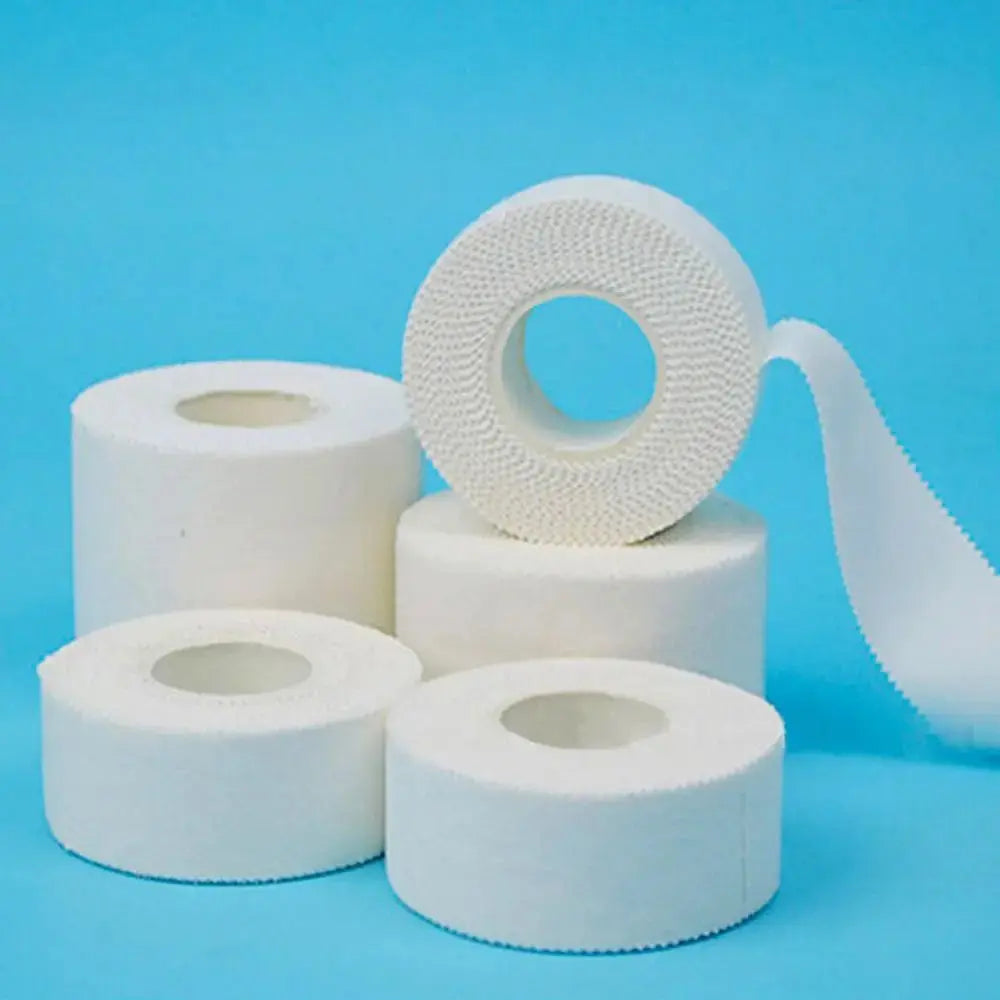 2.5/3.8/5cm 9.1Meters Sport Athletic Waterproof Cotton White Boxing Adhesive Tape Strain Injury Support Sport Binding Bandage - The Champ Gear