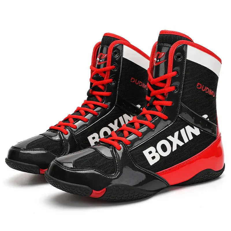 High Quality Wrestling Shoes Durable Boxing Sneakers Foot Protection Wrestling Shoes Men's Professional Fighting Shoes - The Champ Gear