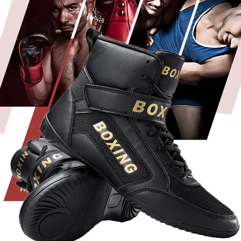 New men's and women's boxing shoes, wrestling shoes, High-quality breathable anti slip motorcycle shoes, Hiking shoes, Multifunc - The Champ Gear