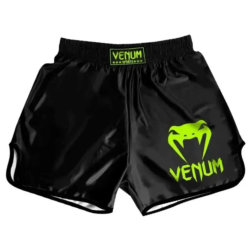 Boxing shorts Muay Thai Sanda clothing martial arts clothing sports and fitness training quick drying combat shorts customizatio - The Champ Gear