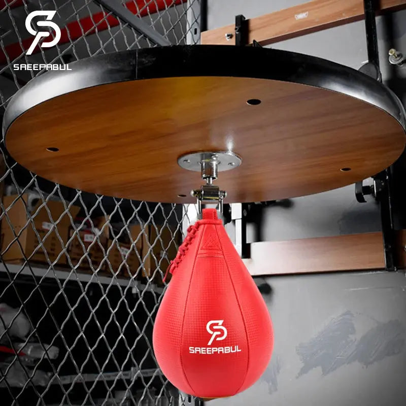 High Quality Boxing Speed Ball Set Fitness Boxing Pear Speed Ball Reflex Inflate Punching Speed Bag Training Ball Accessory - The Champ Gear