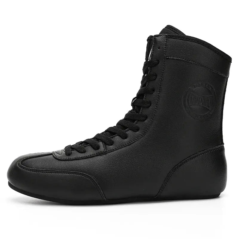 2024 New High Top Shoes Non-Slip Boxing Training Boot Comfortable Footwear Wear-Resisting - The Champ Gear