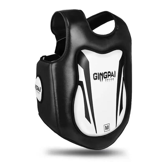 Boxing Chest Guard MMA Kickboxing Body Vest Protector Martial Arts WTF Reversible Rib Shield Taekwondo Target Training Uniform - The Champ Gear