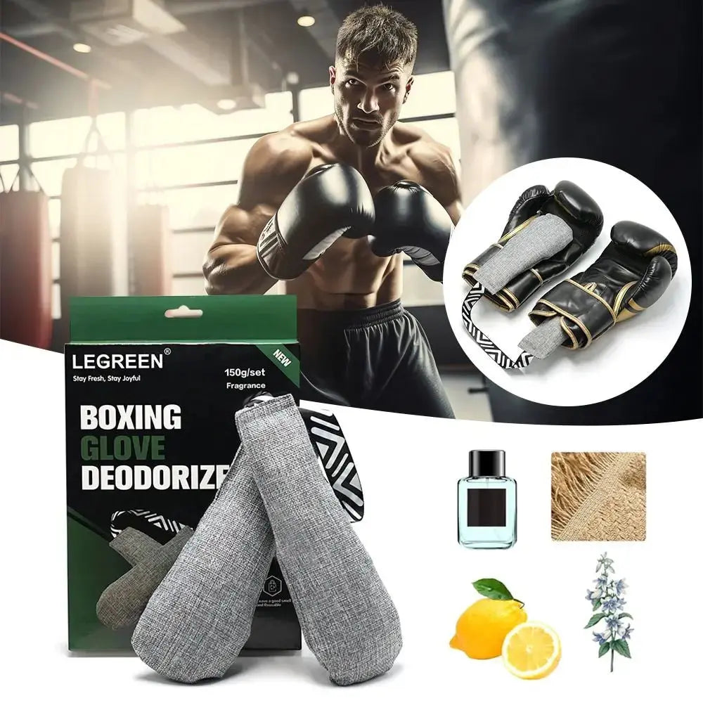 Glove Deodorizers for Boxing and All Sports,Glove Deodorizers For Boxing,Odour Remover for Boxing Gloves,Absorbs Stink - The Champ Gear