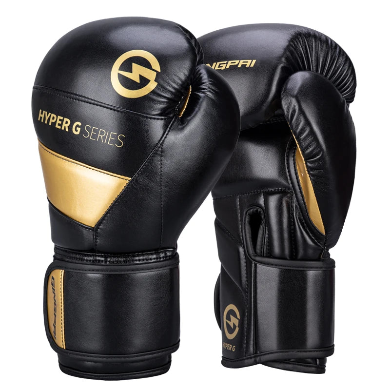 High Quality PU Leather Wear-Resistant And Breathable Boxing Gloves For Sanda Training, Thickened Protective Combat Gloves - The Champ Gear