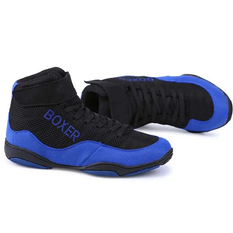 New Training Wrestling Shoes Men Fitness Boxing Shoes Mesh Breathable Luxury Boxing Shoes Men High Quality Wrestling Shoes - The Champ Gear