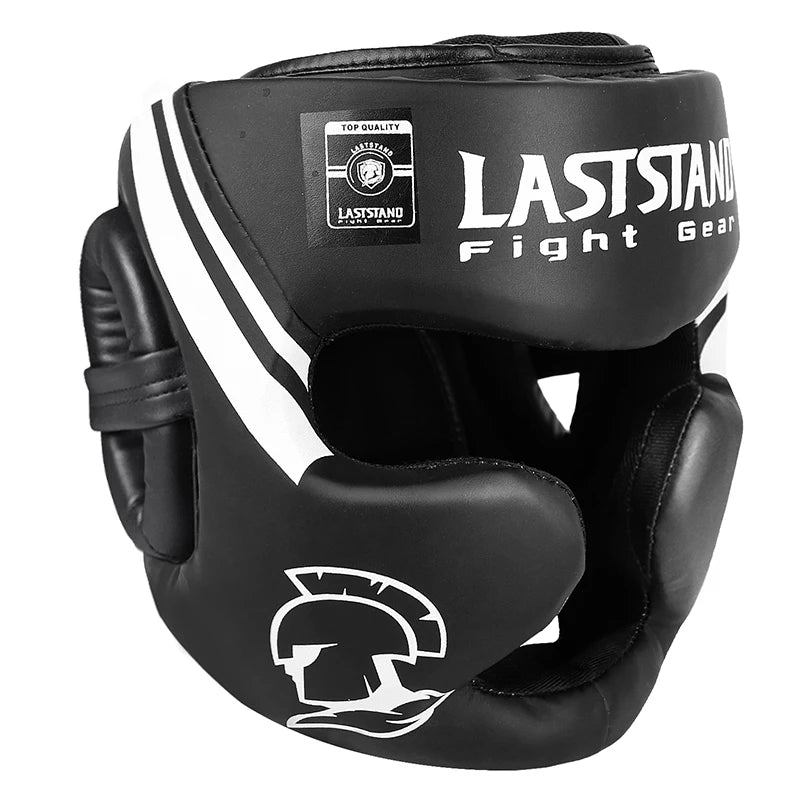 Boxing Headgear for Men Women Muay Thai MMA KickBoxing Safety Head Guard Sparring Closed Type Head gear with Full Face Coverage - The Champ Gear