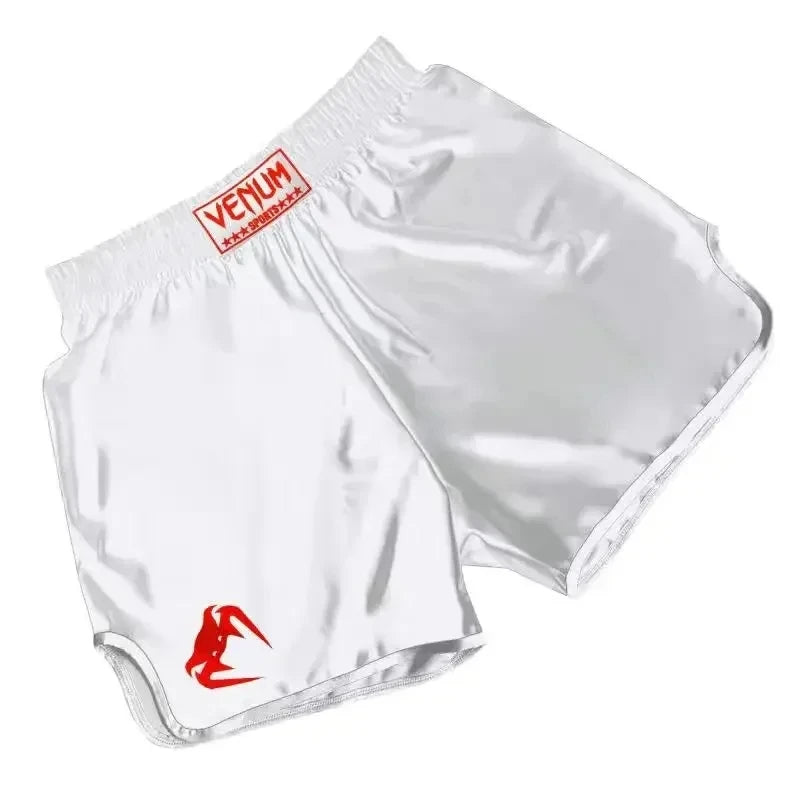 Boxing shorts Muay Thai Sanda clothing martial arts clothing sports and fitness training quick drying combat shorts customizatio - The Champ Gear