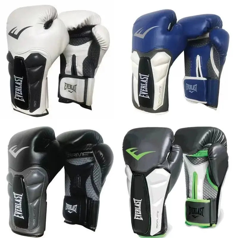 Everlast Prime Leather Boxing Gloves - The Champ Gear