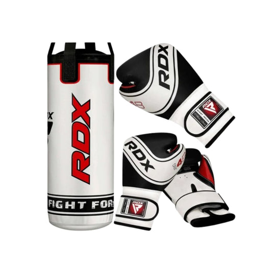 RDX Kids Punching Bag Set 2FT – Unfilled, Gloves & Mitts for MMA,  Kickboxing The Champ Gear