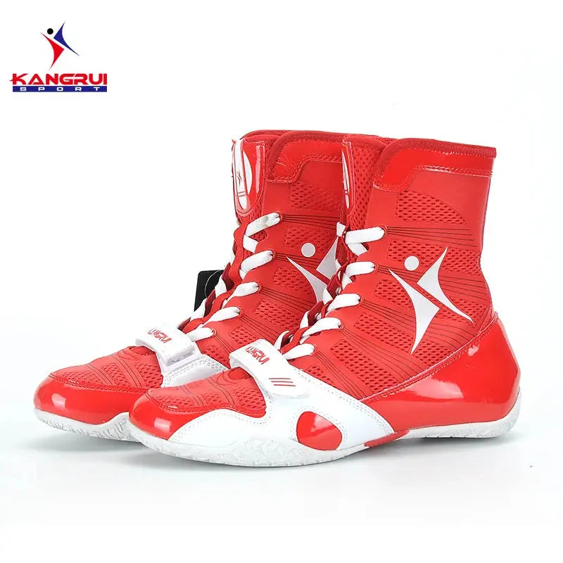 Boxing Sneakers Professional Boxing Training Sports Shoes Breathable Non-Slip