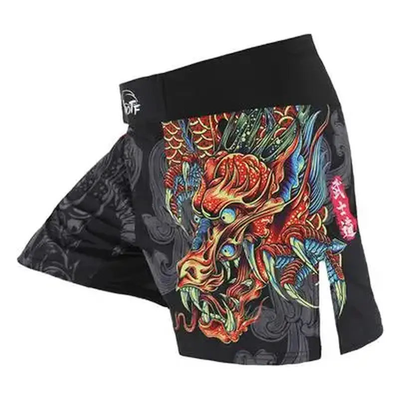 MMA Jujitsu Fight Fierce Fighting Men'S Boxing Pants Kickboxing MMA Shorts Short Tiger Muay Thai Boxing Shorts Sanda Cheap Mma