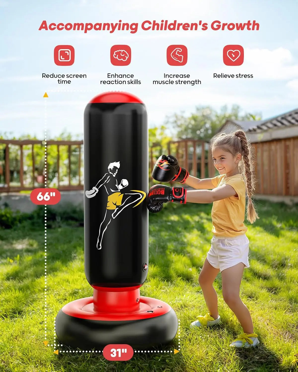 Punching Bag for Kids