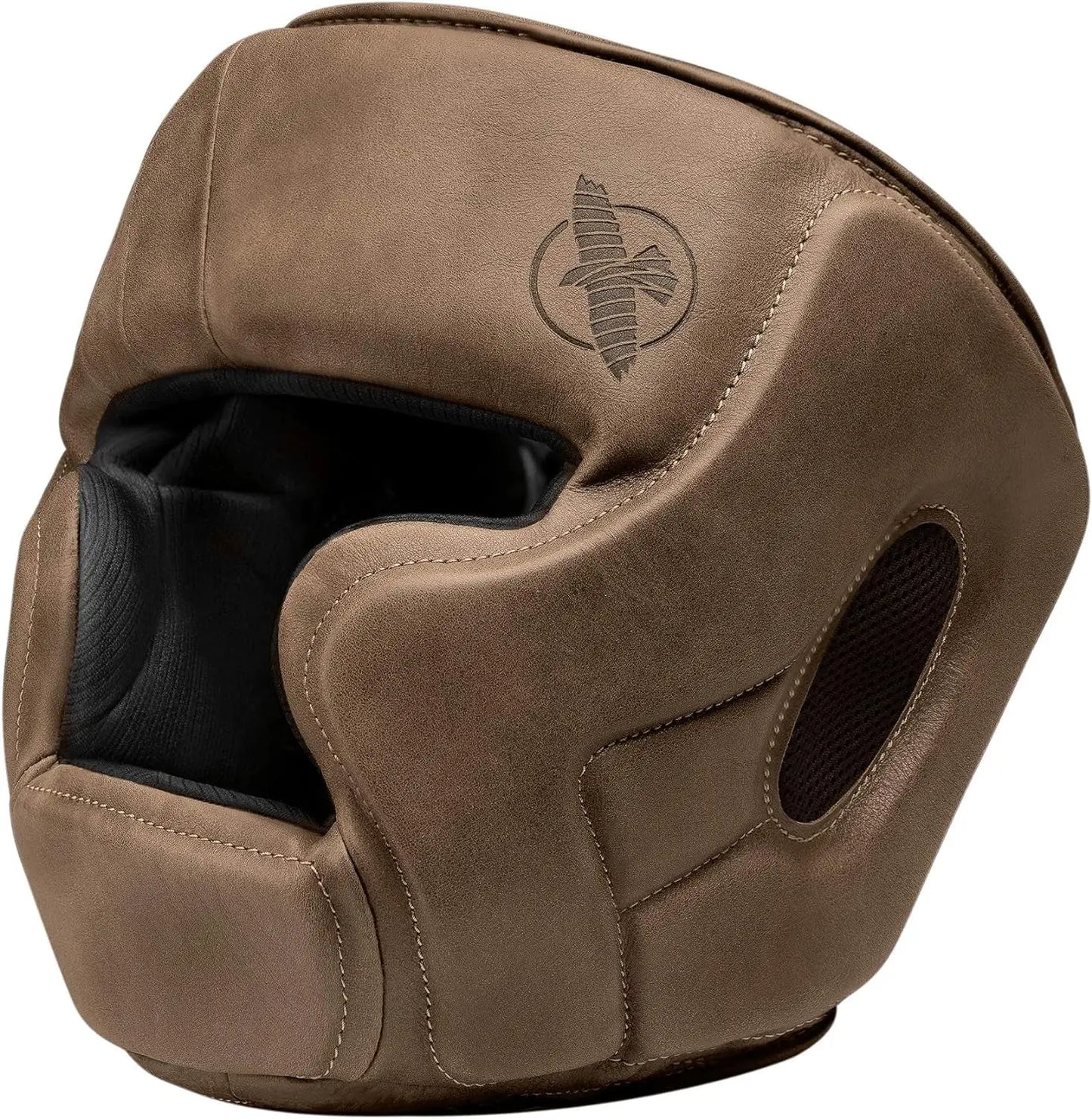 T3 LX Leather Adjustable MMA Headgear - Brown, One Size - Brown, One Size