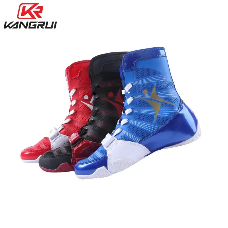 Boxing Sneakers Professional Boxing Training Sports Shoes Breathable Non-Slip