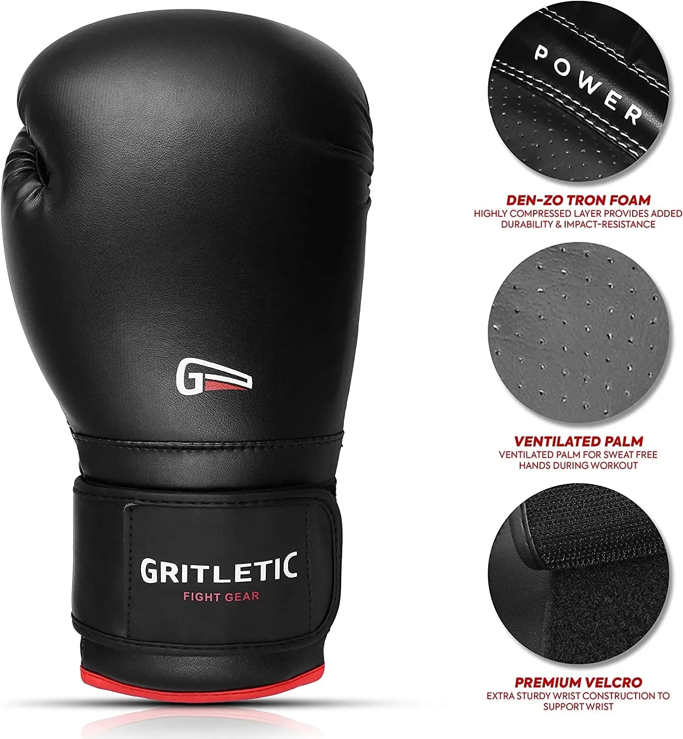 Boxing & MMA Training Gloves - Supreme Boxing Gloves for Men & Women. 8,10,12,14 & 16Oz Kickboxing Gloves