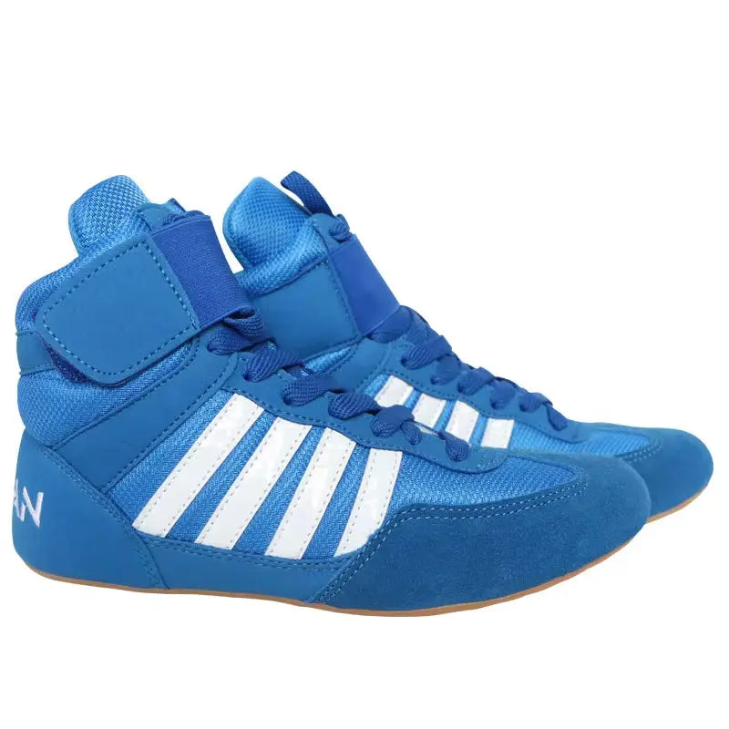 Boxing Wrestling Shoes Rubber Outsole Breathable Combat Sneakers plus Size 46 Professional Training Fighting Professional Boots