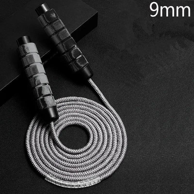 Jump Rope Crossfit Boxing Heavy Skipping Rope Foam Grip Handles for Fitness Workouts Endurance Strength Training