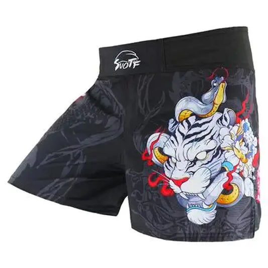 MMA Jujitsu Fight Fierce Fighting Men'S Boxing Pants Kickboxing MMA Shorts Short Tiger Muay Thai Boxing Shorts Sanda Cheap Mma