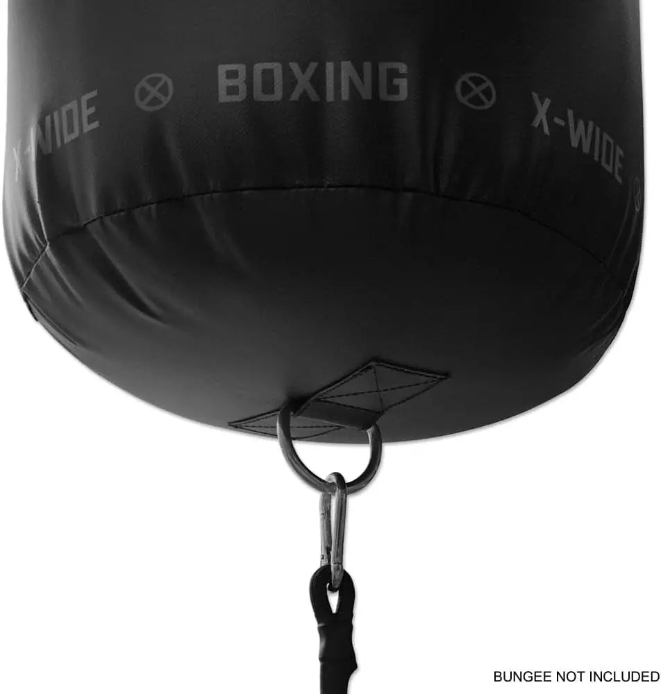 90Lb Filled X-Wide Boxing Heavy Bag W/Double-End Attachment