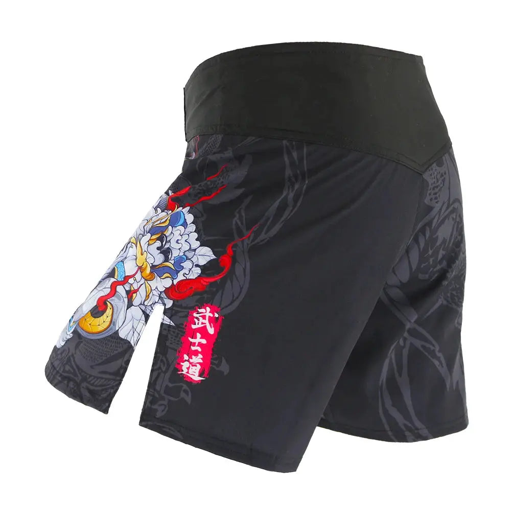 MMA Jujitsu Fight Fierce Fighting Men'S Boxing Pants Kickboxing MMA Shorts Short Tiger Muay Thai Boxing Shorts Sanda Cheap Mma